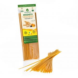 Spaghetti al Grano Monococco BIO con Curcuma e Pepe Nero